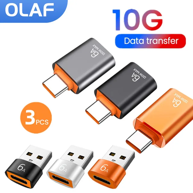 מתאם USB ל- TYPE C איכותי