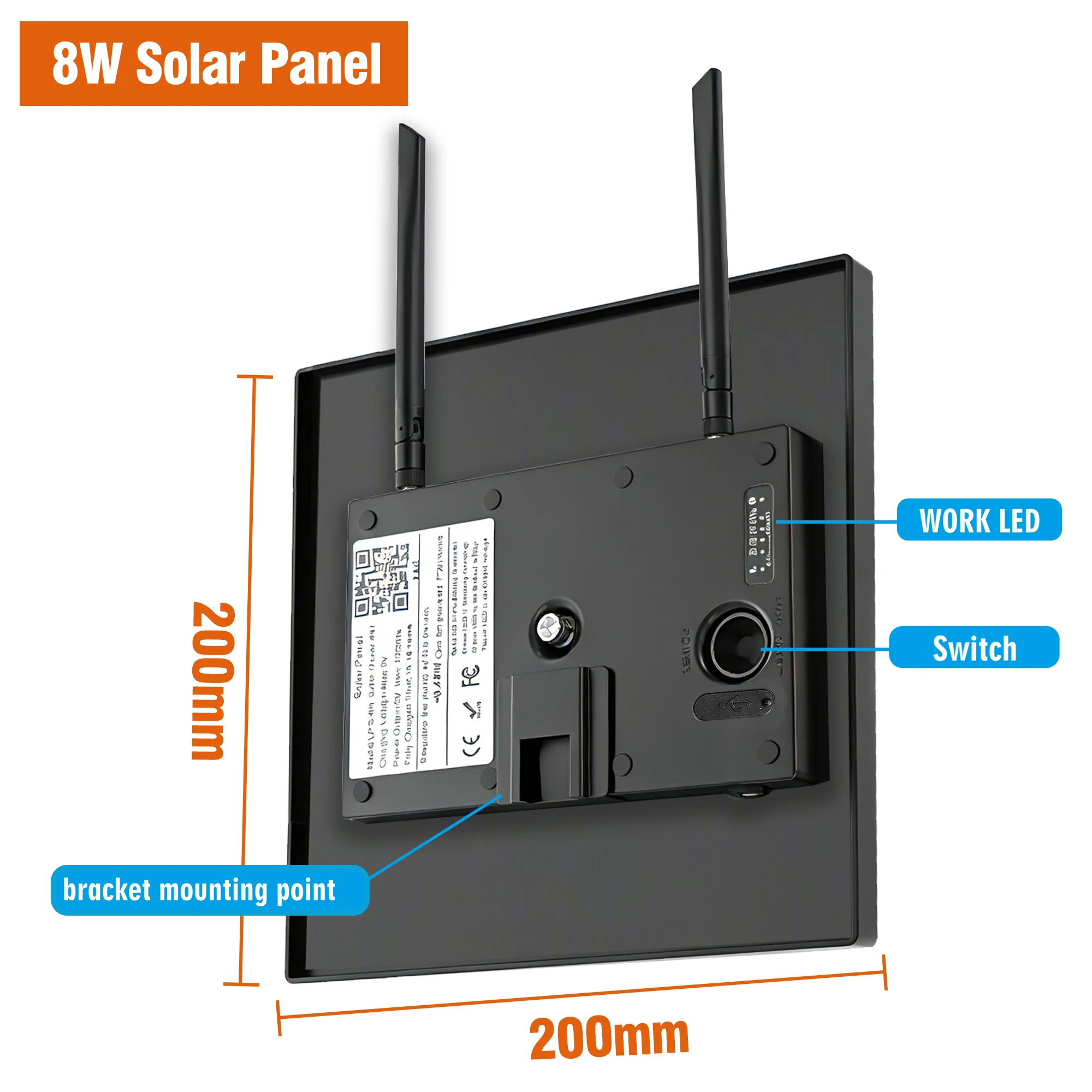 Lightweight IP67 Waterproof Solar Panel Kit View 1