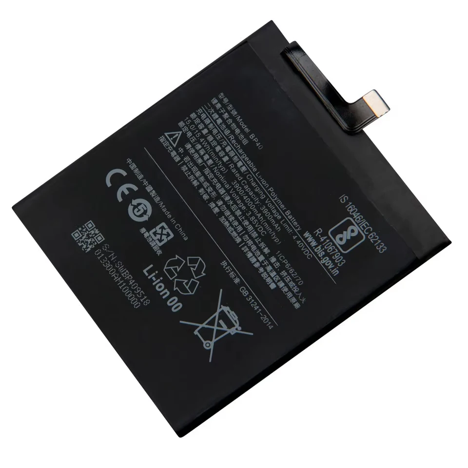 Mobile Phone Li-Polymer Battery For Xiaomi Redmi K20 Mi 9T BP41 4000mAh Recharge - Foto 4