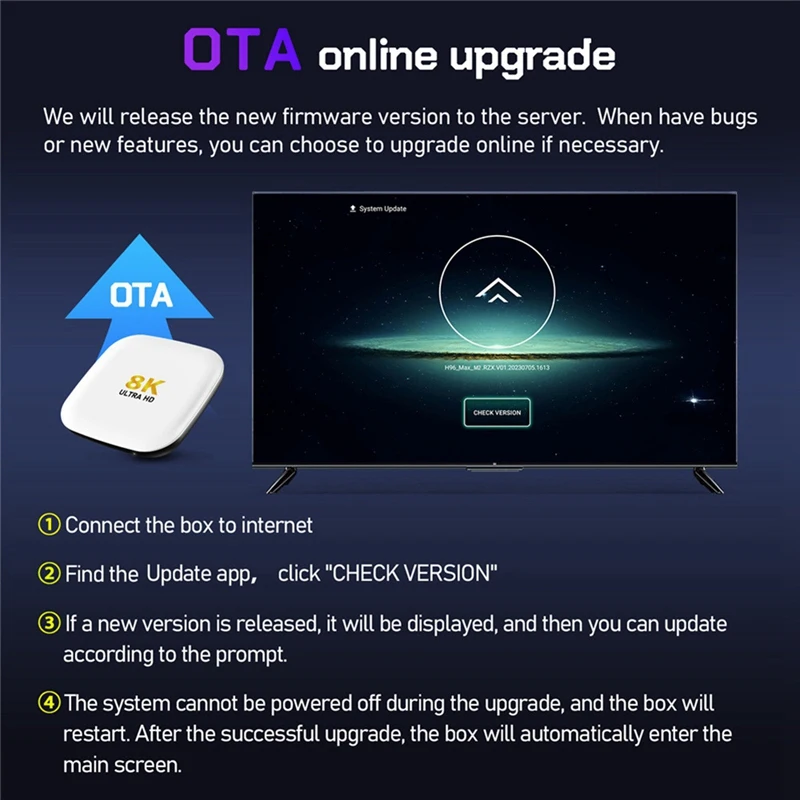 TV 셋톱 박스, 안드로이드 13 스마트 TV 박스, WIFI6 BT5.0, 8K AV1 미디어 플레이어, RK3528, H96 Max M2