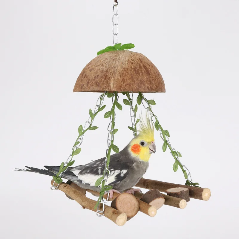 Parrot Nest Dedicated Swinging Hammock Tiger Skin Xuan Phoenix Bird Swinging Stand Ladder Toy