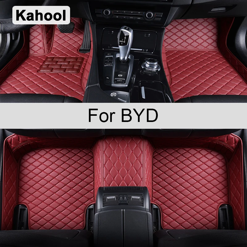 Kahool Car Floor Mats For Byd E6 F0 F3 F6 G3 G6 M6 S1 S5 S6 Tang Song