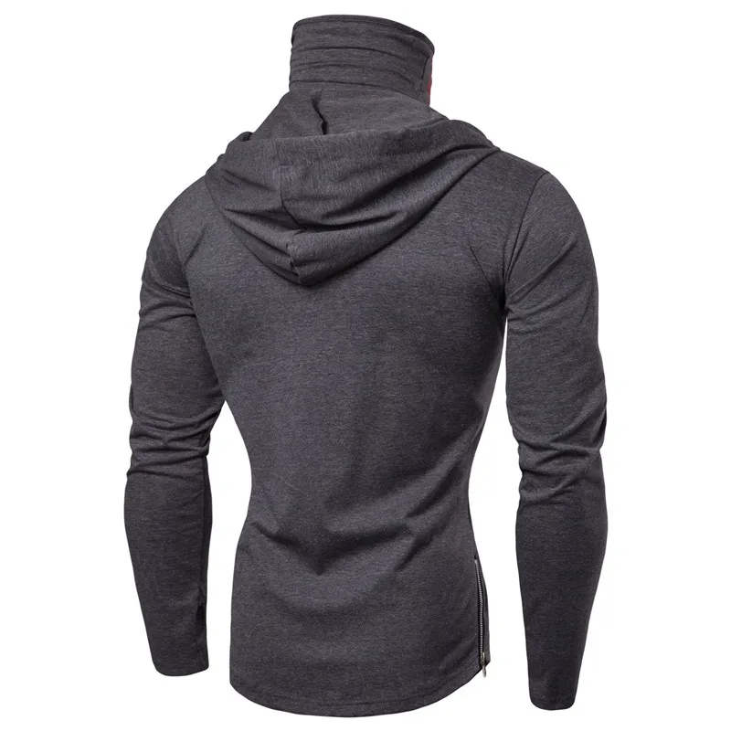 Felpa con cappuccio Fiess elasticizzata da uomo di qualità, tuta Ninja da uomo, camicia a maniche lunghe con cappuccio, Call of Duty Ghost Skull Mask Black Street_voghion.com
