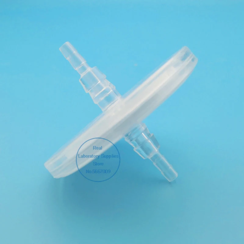 2pcs/lot 65mm 0.2um air filter with PTFE membrane for Medical sputum aspirator oxygen generator