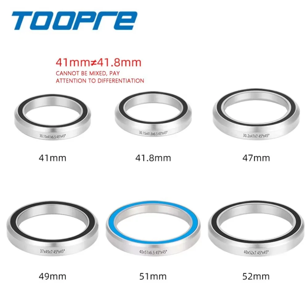 General Bike Headset Bearing Wear Resistance Steering Bearings Bicycle Headset Bearing Waterproof Steel Bike Repair Parts