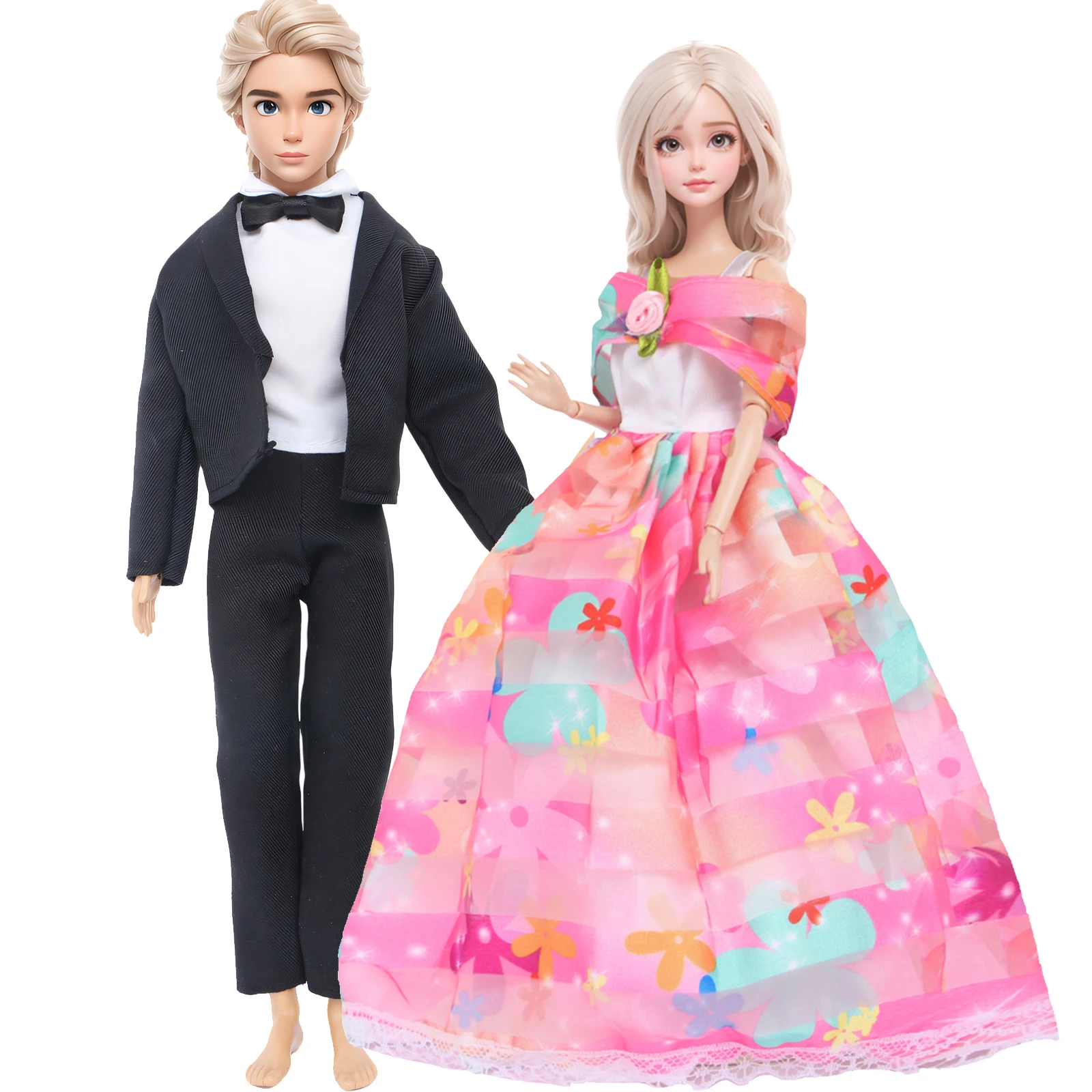 Ba Doll bie Set High Quality Inch Doll 1/6 Bride Wedding