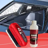 Car Glass Oil Film Remover Automotive Glass Sponge Cleaning Brush Front Inner Windshield Glass Oil Film Cleaner For Car Cleaning 1