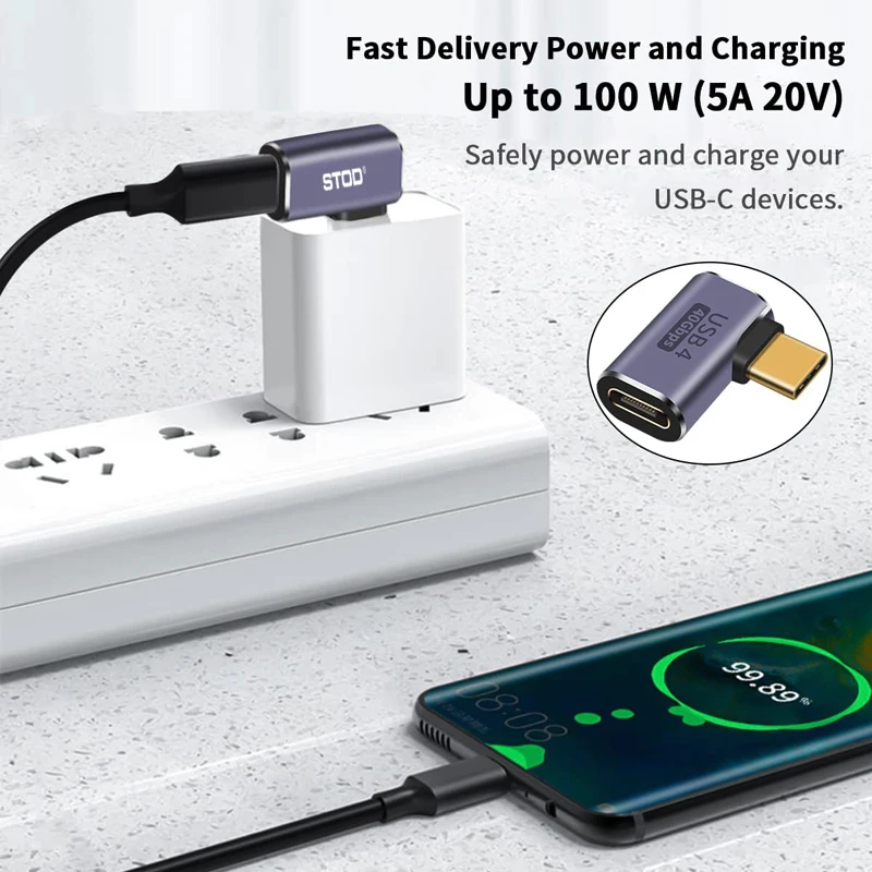 USB To Type C Adapter OTG Fast Charging Converter For Macbook