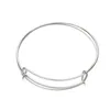 10/20Pcs  Expandable Bangle Adjustable Wire Blank Bracelets For DIY Women Pulseiras Jewelry Making Supplies Accessories 3