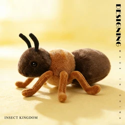 Adorable Mini Insect Plush Toys - Creative Stuffed Bugs Collection (E)