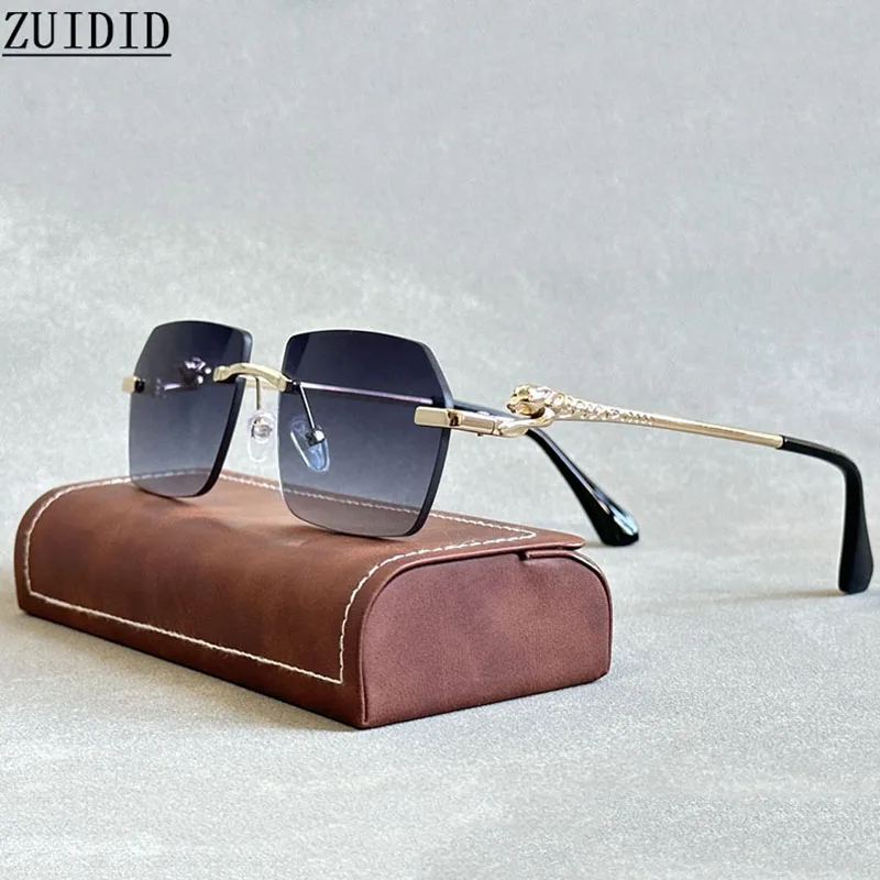 Occhiali da sole senza montatura Donna 2024 Luxe Occhiali da sole