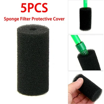 Aquarium Pre Filter Sponge Fish Tank Inflow Inlet Filter Foam Roll For Prevent Small Fish Shrimp Being Sucked Filter Barrel Tool