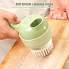 4 In 1 Vegetable Cutter Multifunctional Handheld Electric Wireless Chop Garlic Mash Minced Slice Onion Cutting Cooking Gadget 4