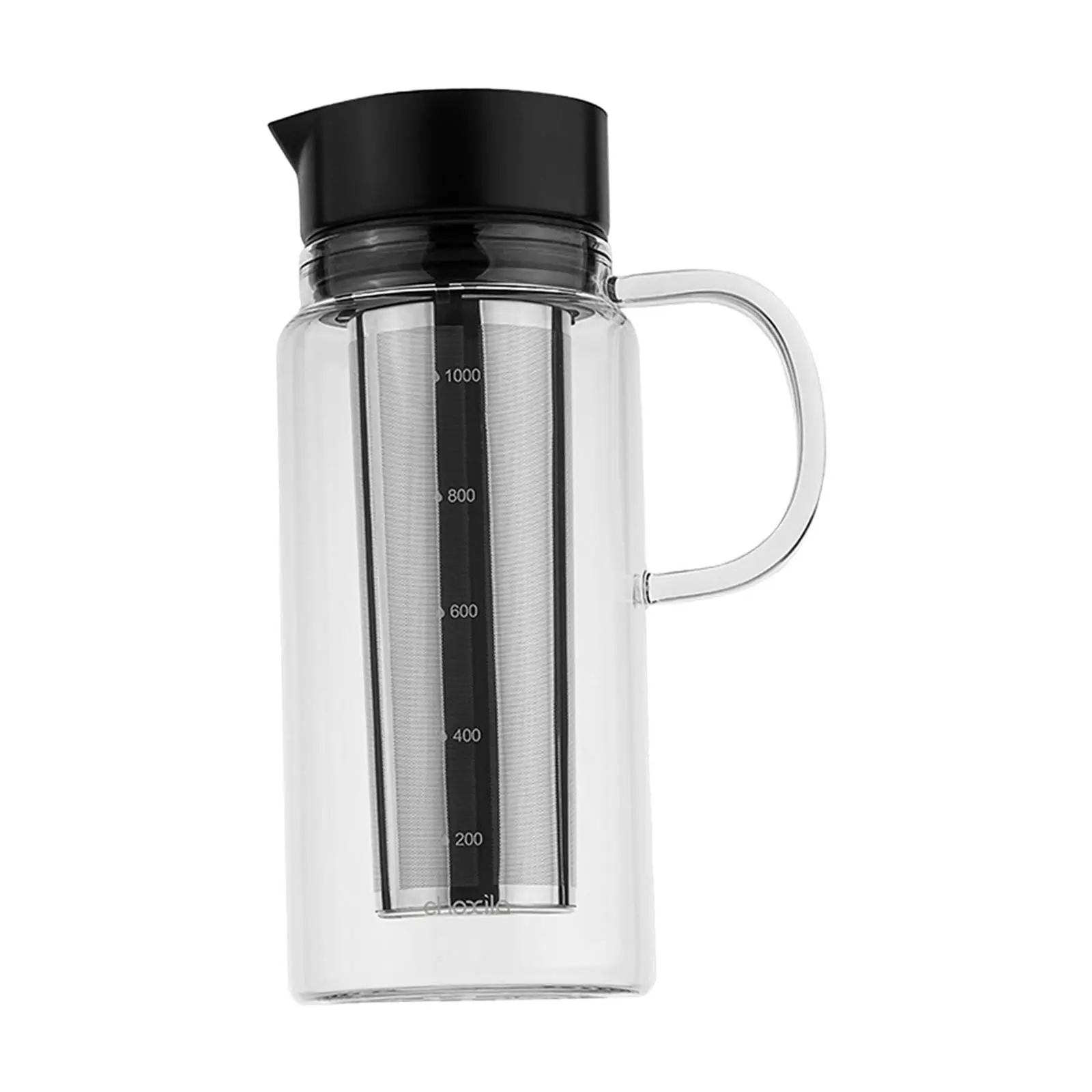 Cold Brew Coffee Maker Stainless Steel Infuser Leakproof for Fridge Glass Pitcher with Lid & Infuser Glass Jug for Refrigerator - AliExpress