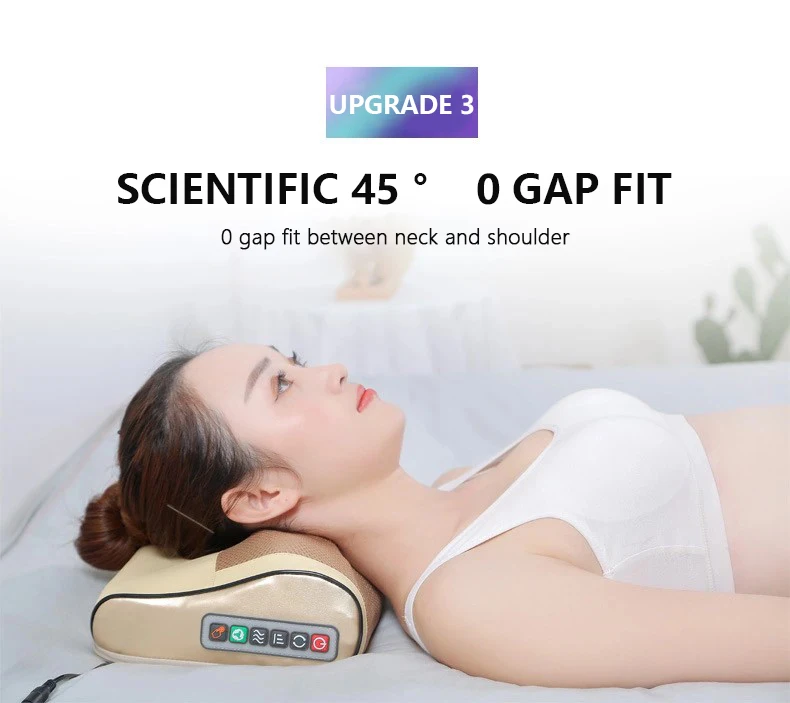 SootheNeck Multifunctional Cervical Vertebra Massage Pillow - NexaBeam