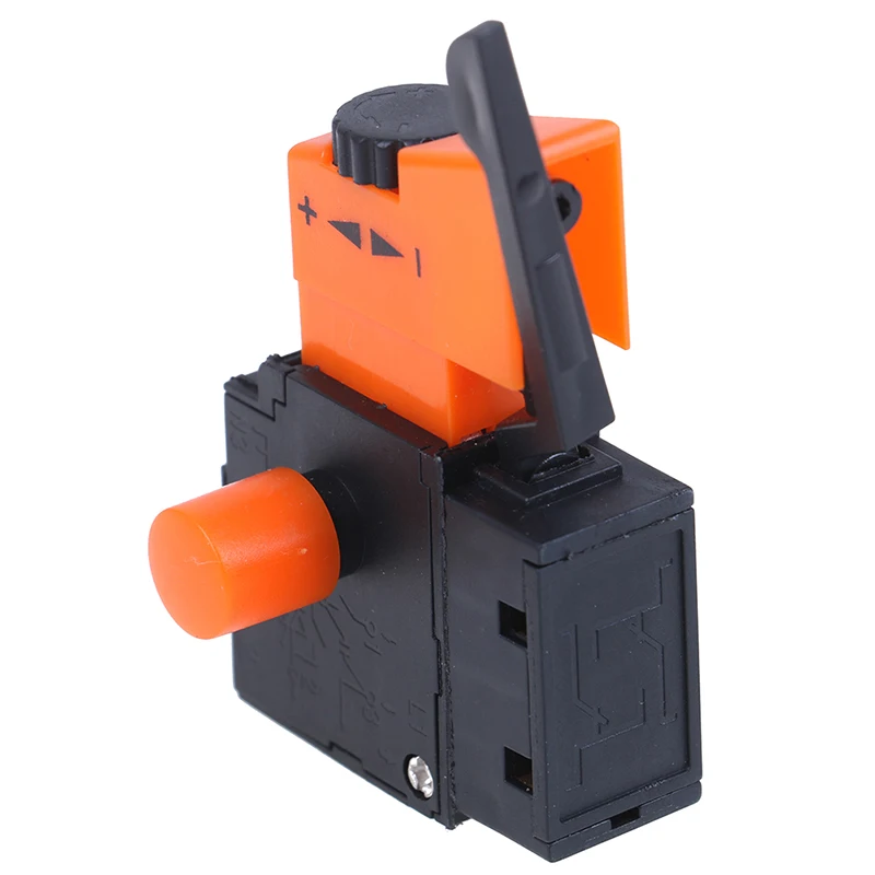 HUXUAN New 1pc AC 220V/6A FA2/61BEK Adjustable Speed Switch Plastic Metal For Electric Drill Trigger Switches Hot Sale