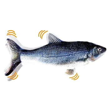 Cat Toy Fish Interactive Electric Floppy Fish USB Charger Cat Toy Realistic Pet Cats Chew Bite Toys Pet Supplies Cats Dog Toys 4
