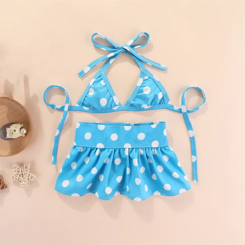 Funny Dog Swimwear Bikini Summer Girl Dog Clothing Beach Swimsuit Puppy Bathing Suit Cooling Pet Skirt for Small Cat Apparel