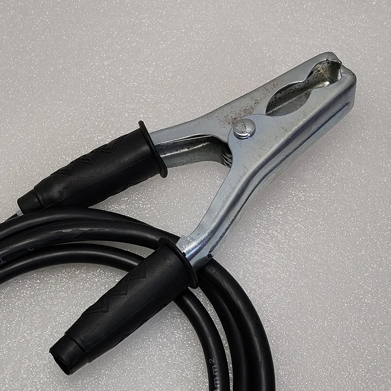 200A Ground Welding Earth Clamp Clip Set For Mig Tig ARC Welding Machine 1.5M Cable 10-25 Plug Professional