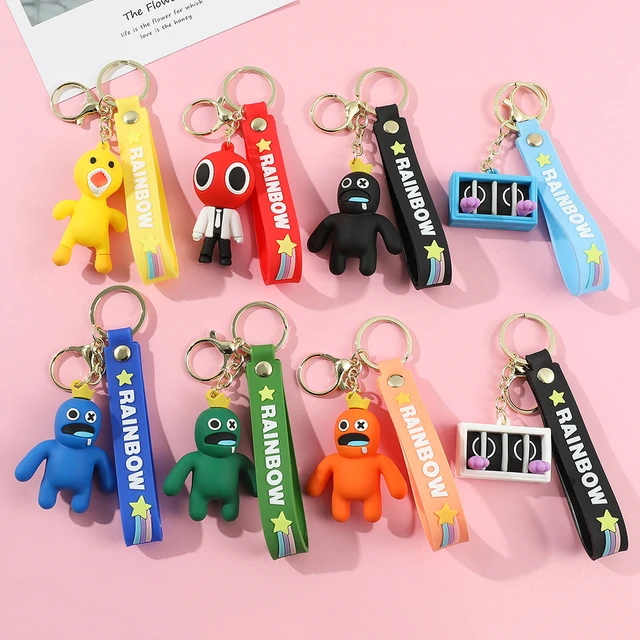 RAINBOW FRIENDS ORANGE KEYCHAIN KEY CHAINS