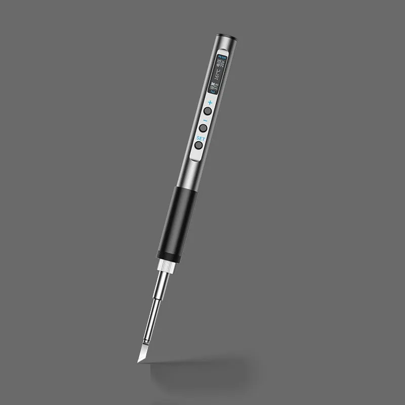 

U50 65W Electric Soldering Iron PTS100 T12 OLED Display Welding Pen Fast Melting Tin Welding Tool Hand-held