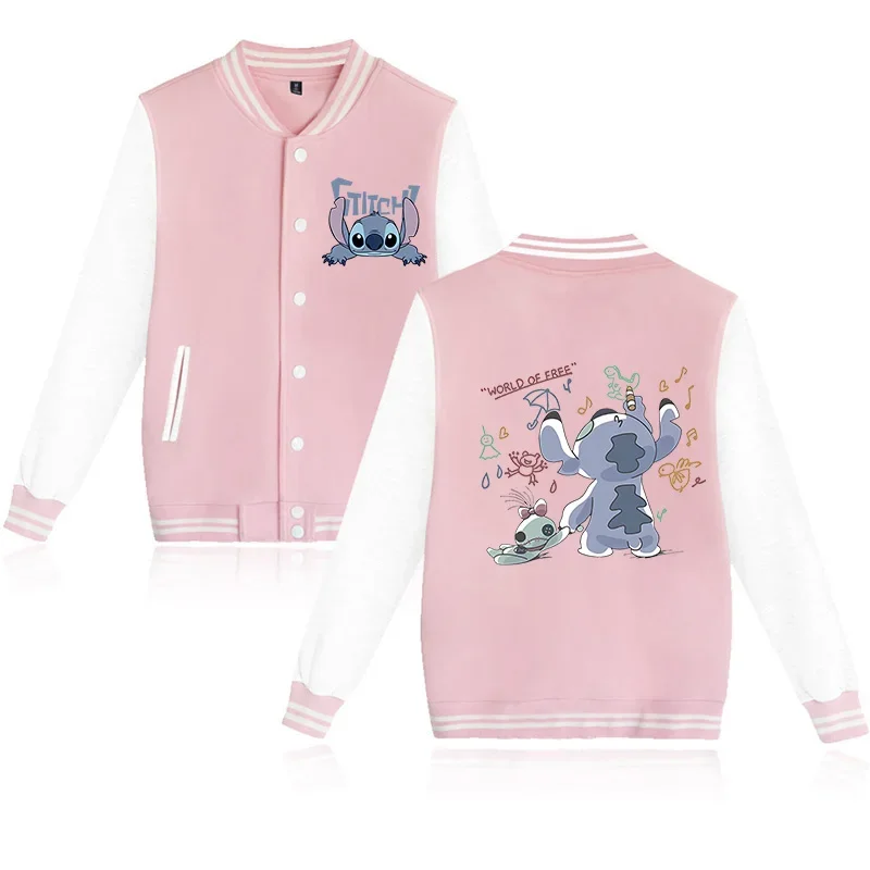 thumbnail image 1 of Sudadera con capucha de Disney para hombre y mujer, chaqueta de béisbol de los años 90, Y2k, sudadera para niño y niña, chaquetas Harajuku, ropa de calle, abrigos universitarios, 1 of 5