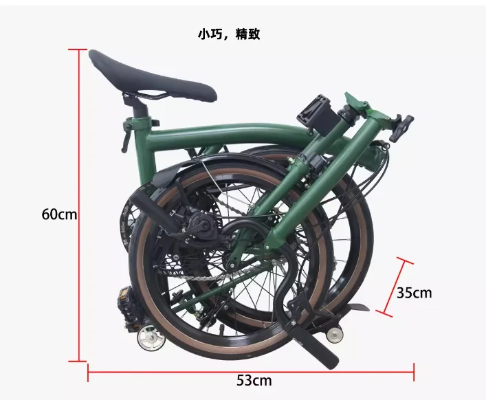 Elettrica Pieghevole Bici Pieghevole Inglese Brompton Usata