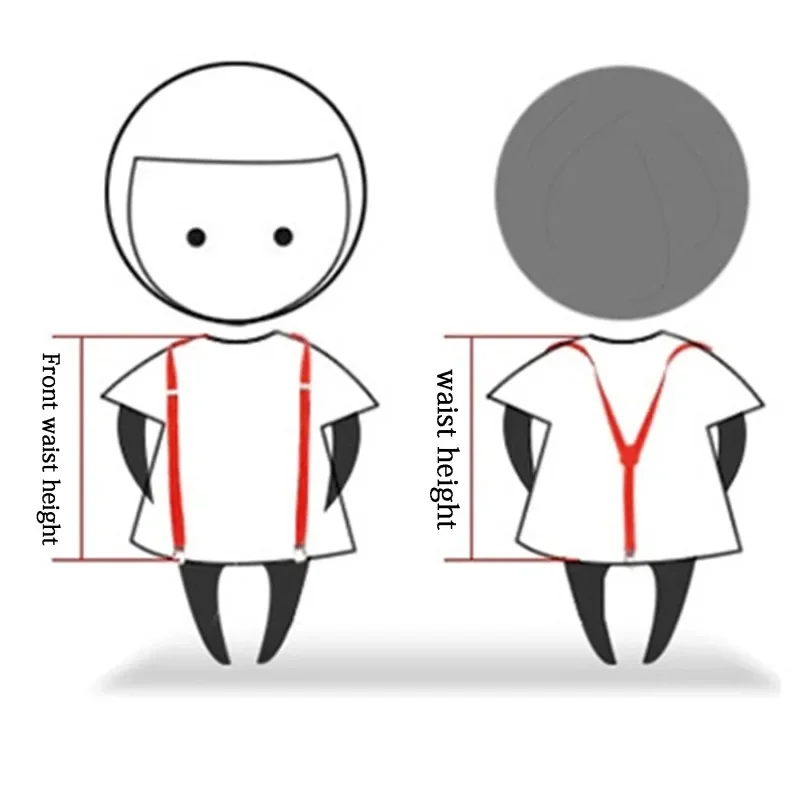 New Men Suspenders High Elastic Adjustable 3 Strong Clips Suspender Heavy Duty W Trousers Braces Pants Holder Wedding Wear