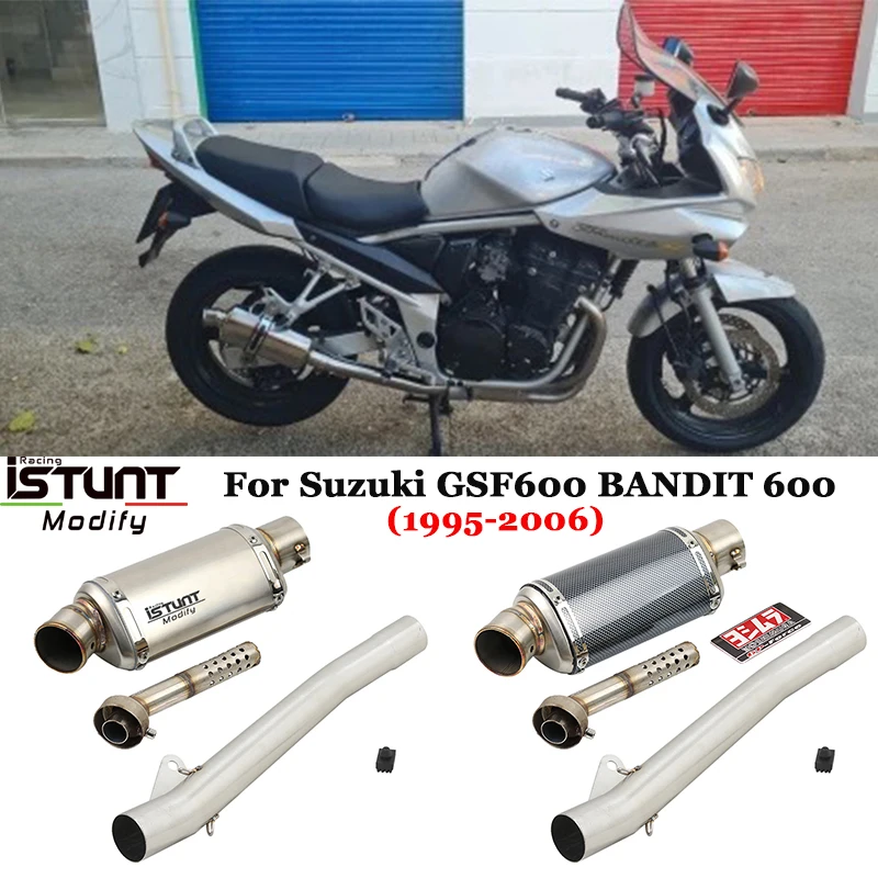 

Выхлопная труба для SUZUKI BANDIT 600 GSF600 GSF600S 1995-2006
