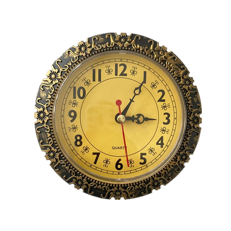 Round-QUARTZ-Insert-CLOCK-130MM-Round-FIT-UP-Arabic-Numeral-DIY-Built ...