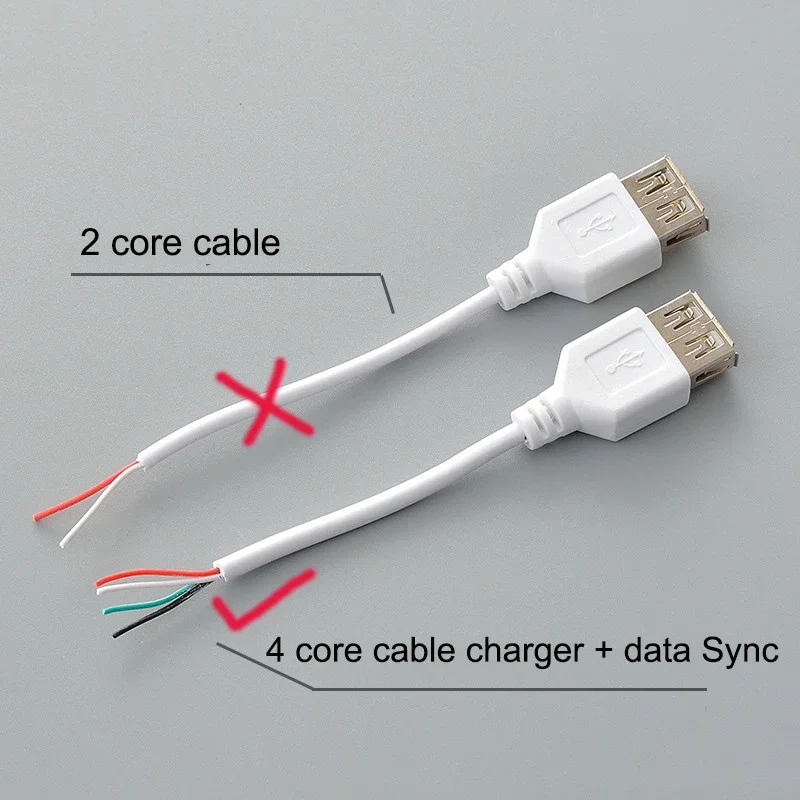 High-Speed USB 2.0 Extension Cable - Male to Female 1m Data Sync Extender Cord