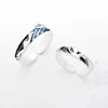 WYEAIIR 925 Sterling Silver Flying Bird Fish Couple Sweet Romantic Love Resizable Opening Ring For Women Luxury Jewelry 3