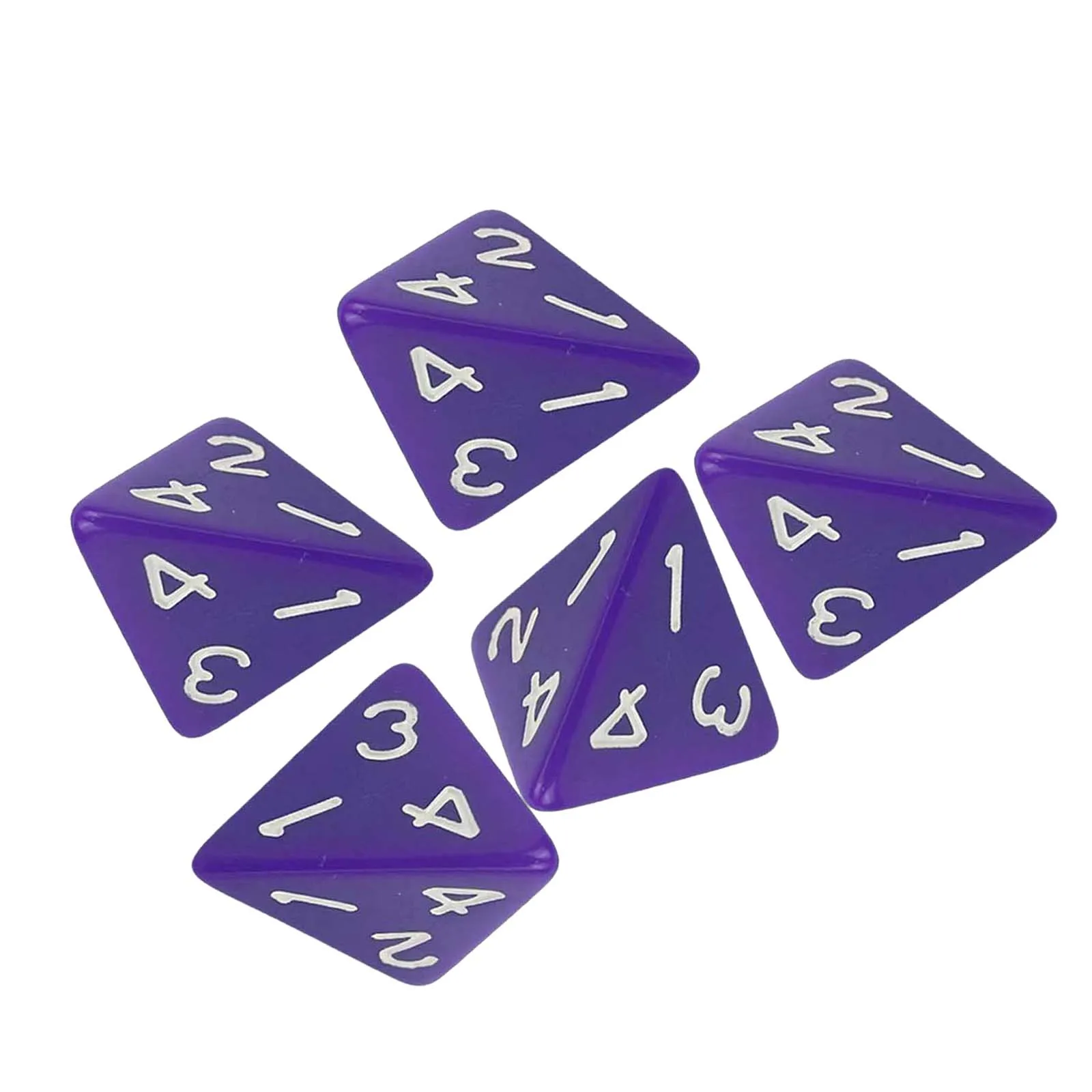 10 Würfel D6 Transparent Grün - 19mm Für RPG & D&D