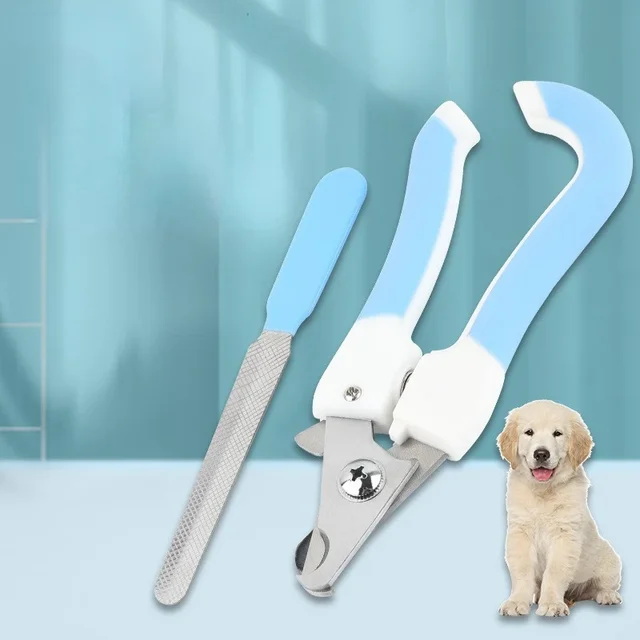 Pet Nail Clippers with Sickle Large Dog Nail Clippers Nail Clippers Multifunctional Teddy Cat Stainless Steel Grooming Scissors Pet Nail Clippers with Sickle Large Dog Nail Clippers Nail Clippers Multifunctional Teddy Cat Stainless Steel Grooming Scissors