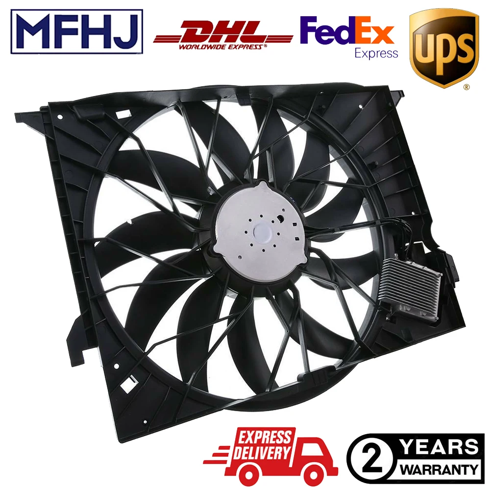 For Mercedes-Benz W211 E320 W221 S350 Radiator Cooling Fan 
