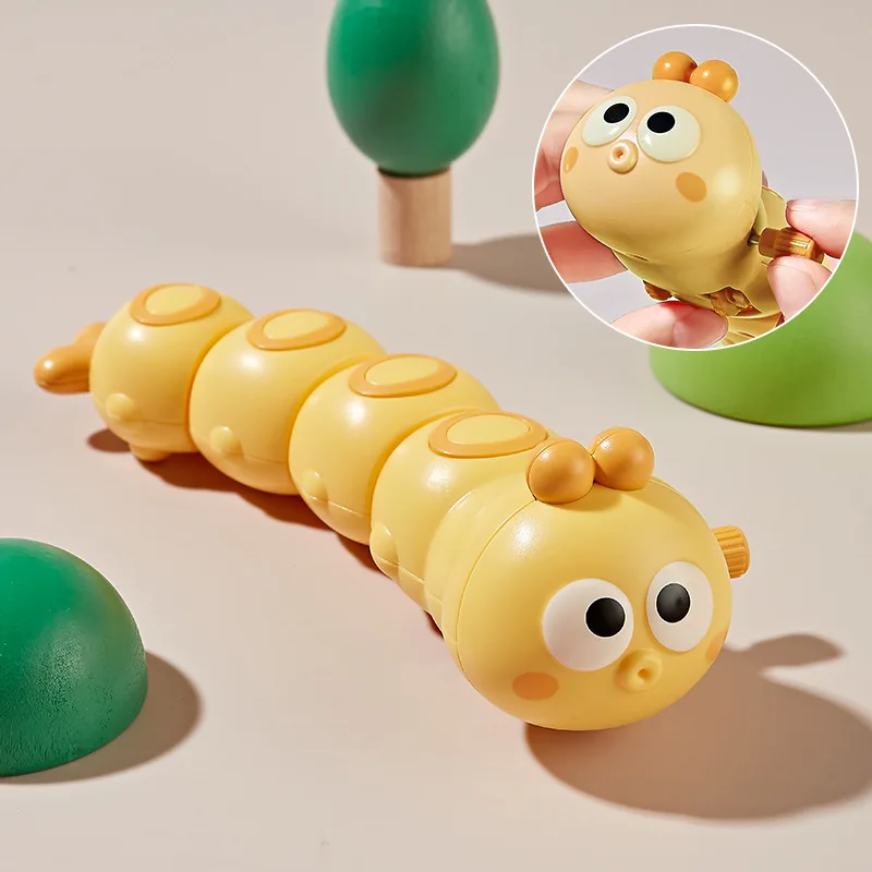 Baby crawling toy Children's chained caterpillar cartoon interactive