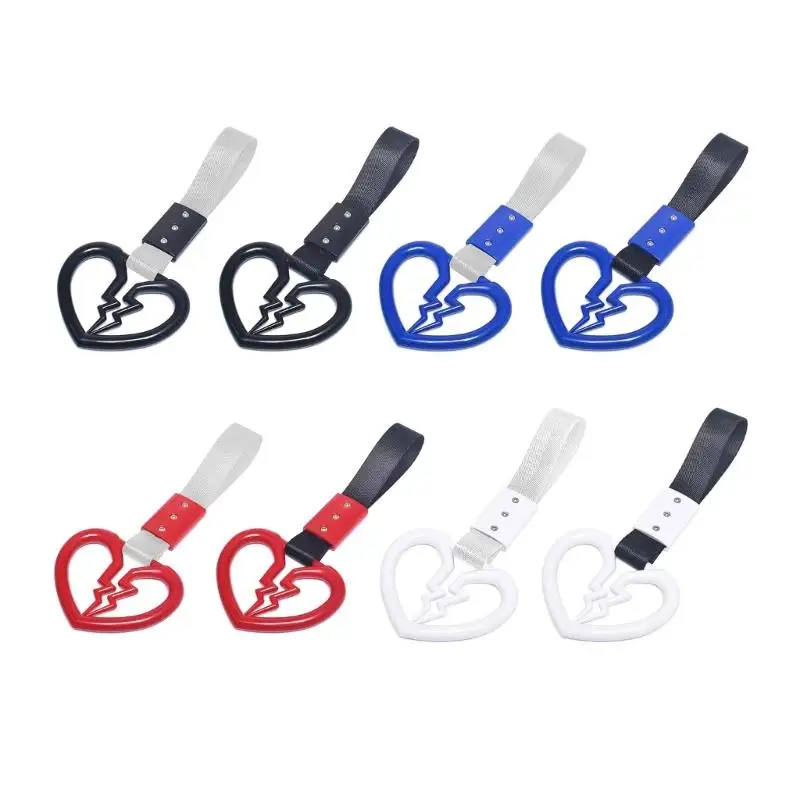 

Car Hand Strap Rear Front Bumper Warning Rings Decorative Warning Hanger Anti Static for Bus SUV Interior Exterior Decor