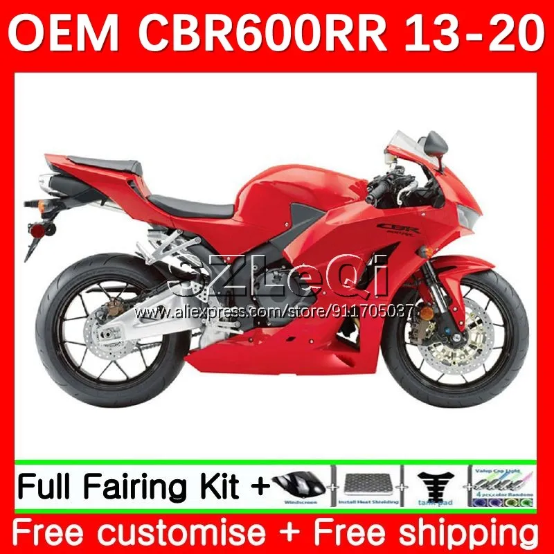 Заводской красный OEM CBR600RR для HONDA CBR 600CC 600RR 600 CC F5 13 14 15 16 17 18 19 20 CBR600 RR 2013 2014 2020