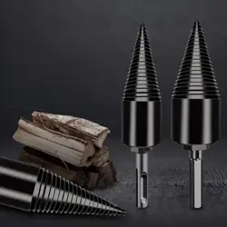 Firewood Chopper Chop Wood Drill Bit Splitting Tool Splitting Cone Log Splitters Wood Household Tool