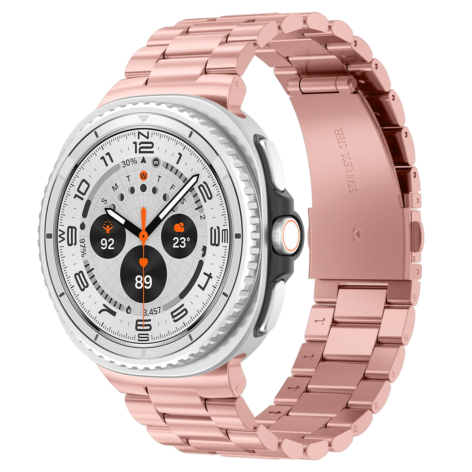 Enhanced Stainless Steel Metal Bracelet