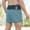 Marathon Running Shorts Men 2 In 1 Quick Dry Workout Training Fitness Jogging Multi-Pocket Man Gym Sport Shorts with Waist Pouch 5