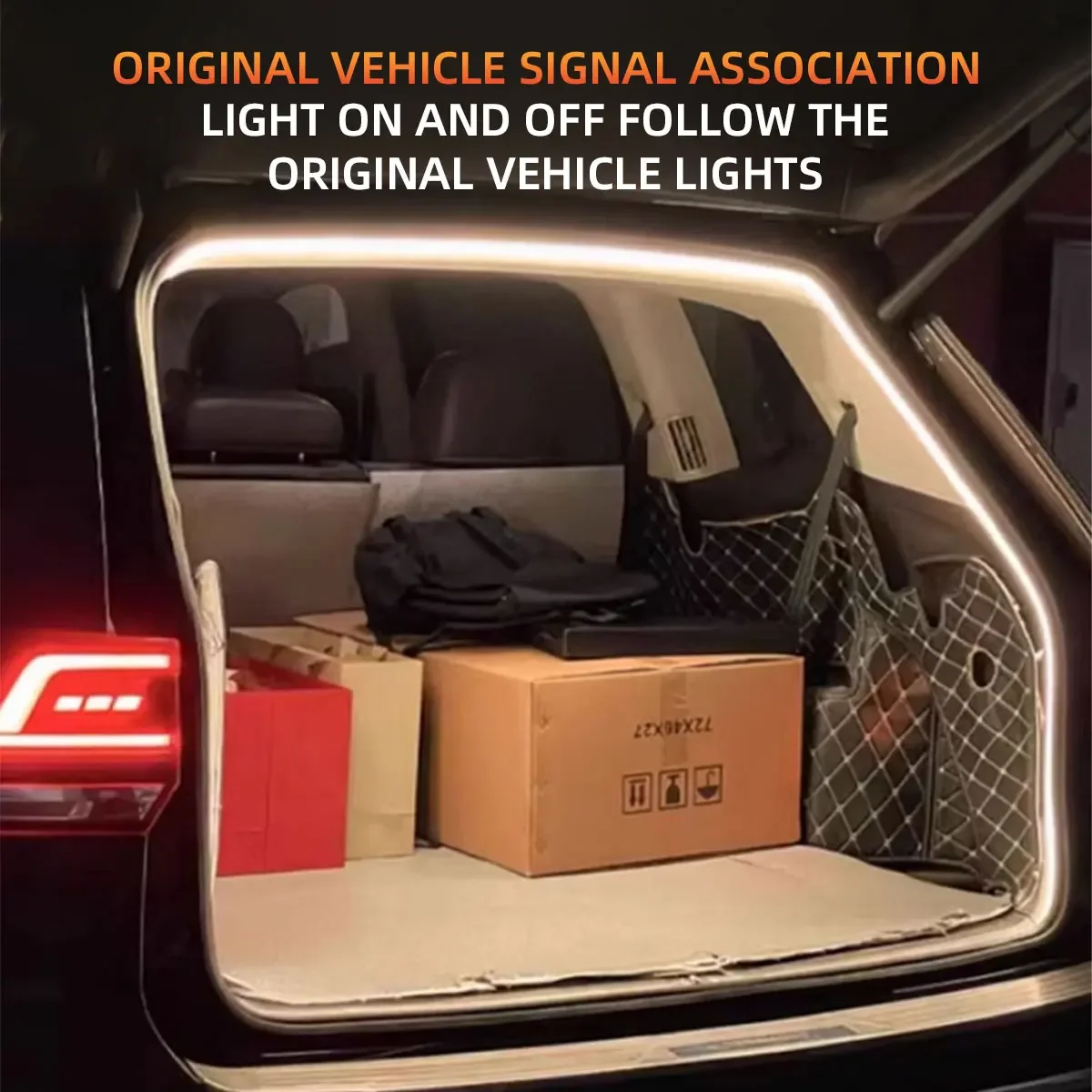 รูปสินค้า LED Trunk Light 4.2M ไฟท้ายอัตโนมัติ 12V สว่างคมชัด