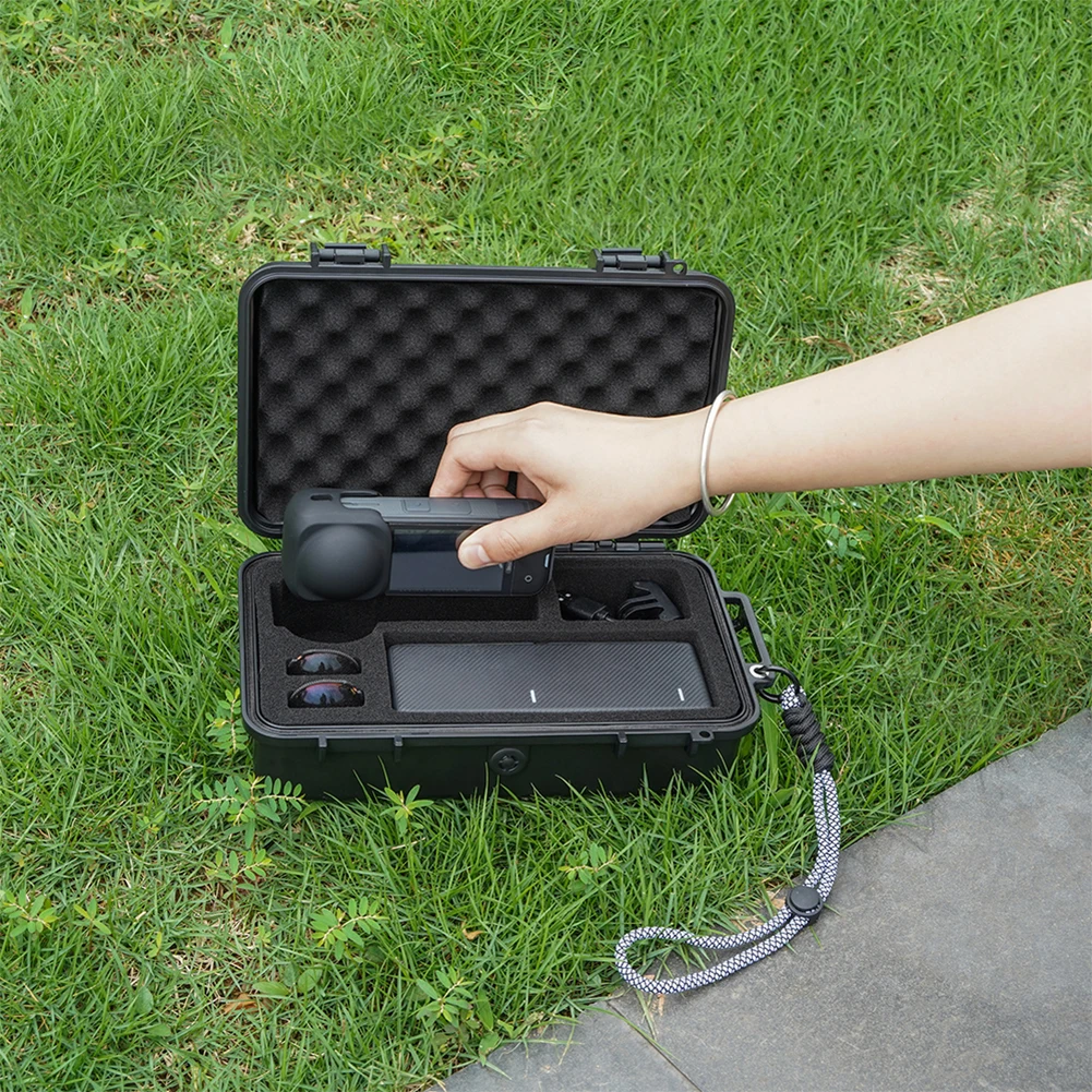 For Insta360 X5 Camera Storage Case Hard Shell Carrying Case Waterproof Protective Box Travel Suitcase for Insta360 X5 Accessory