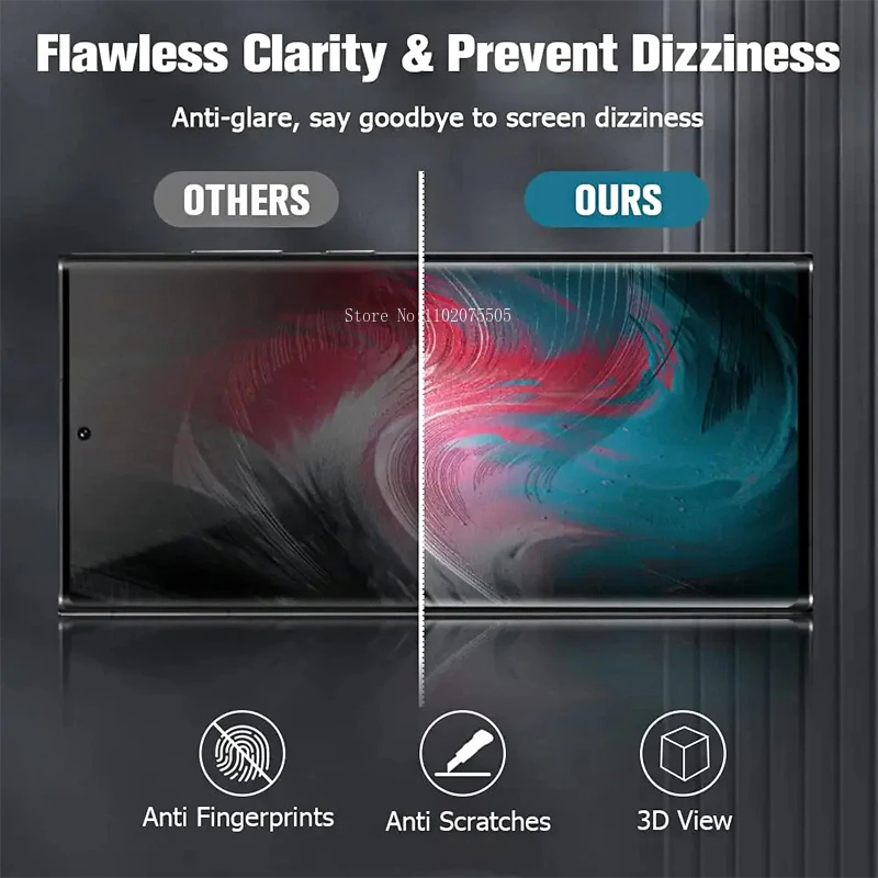 Premium 2-Pack Curved Tempered Glass Screen Protector