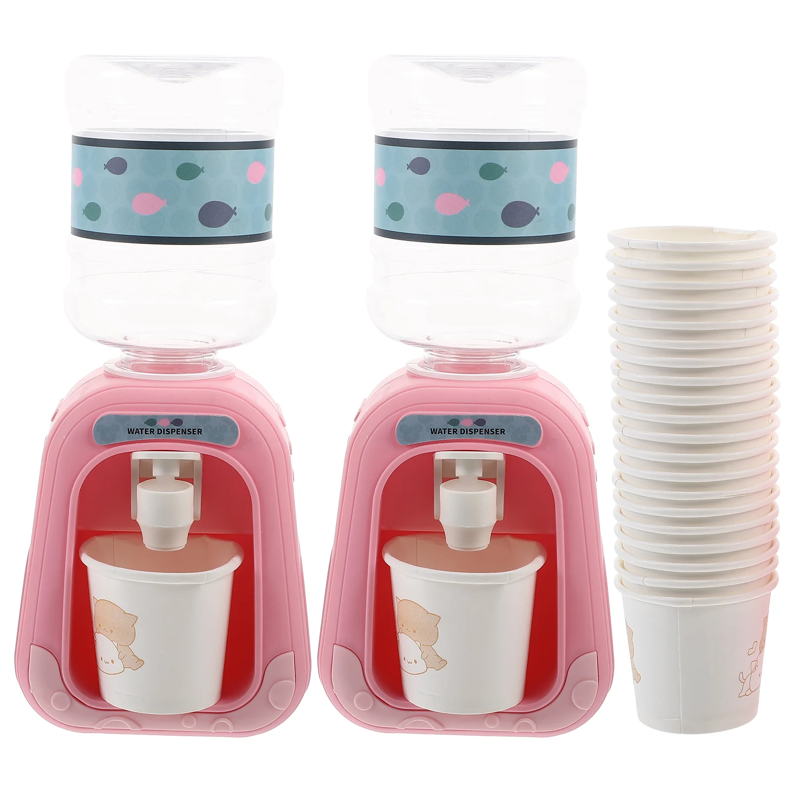 

Mini Water Dispenser Cooler for Desk Tiny Kids Toy Toys Toddlers Desktop Plastic Drink Baby Boy Childrens