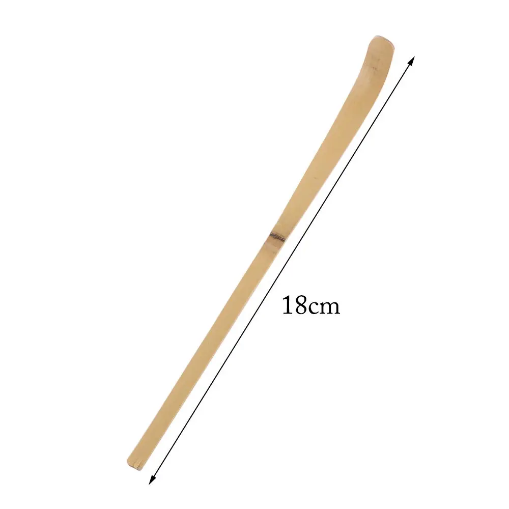 Tea Spoons Wood Tea Leaf Matcha Sticks Spoon Teaware Black Bamboo Kitchen Tool Spice Gadget Cooking Utensil