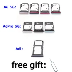 Enhanced Product Title: Universal SIM and SD Card Holder Adapter (Gray for A6)