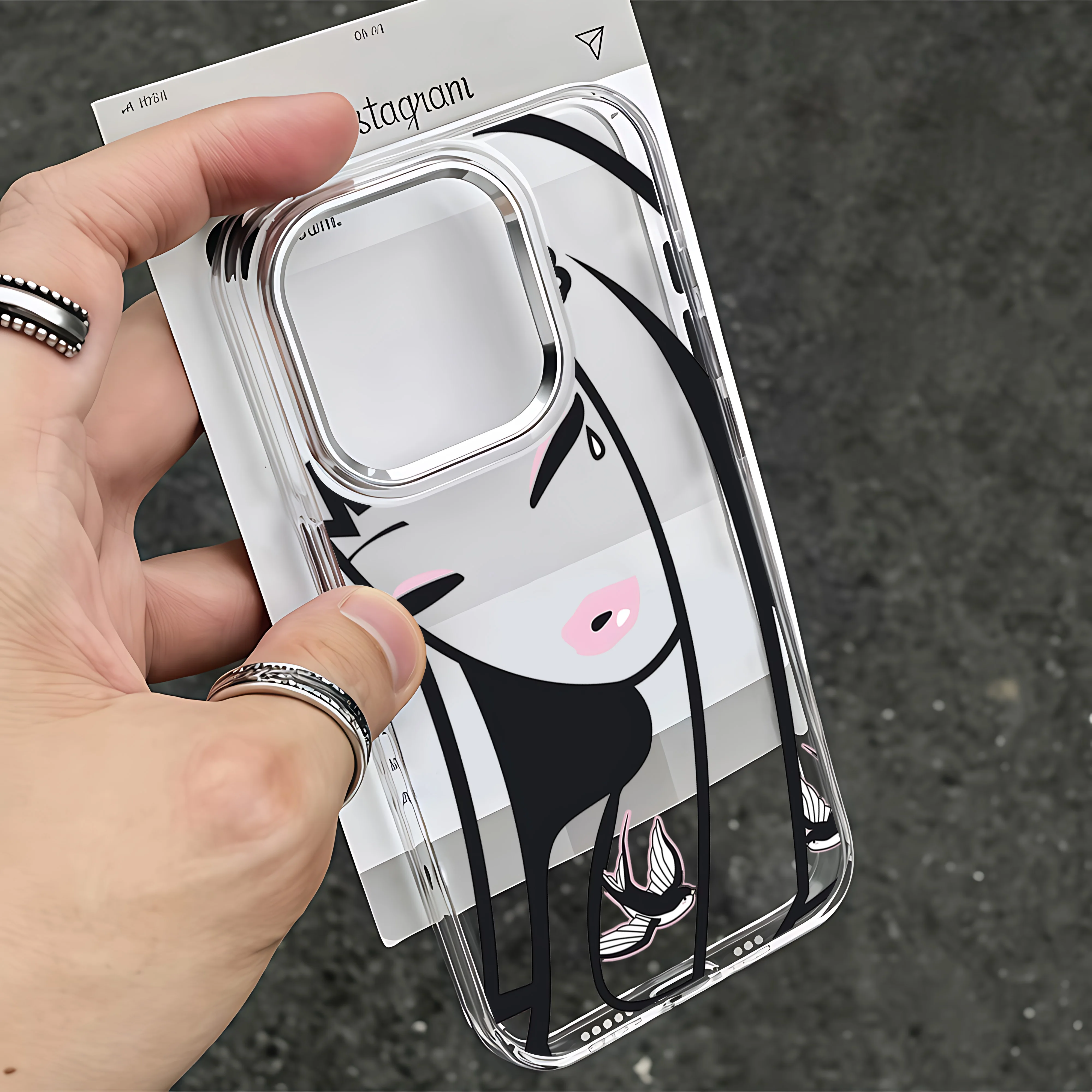 Cartoon Tokidokis Phone Case For iPhone 17 16e 16 15 14 13 12 11 mini Pro Max X XR XSMAX 8 7 Air Plus Transparent Soft Cover 2