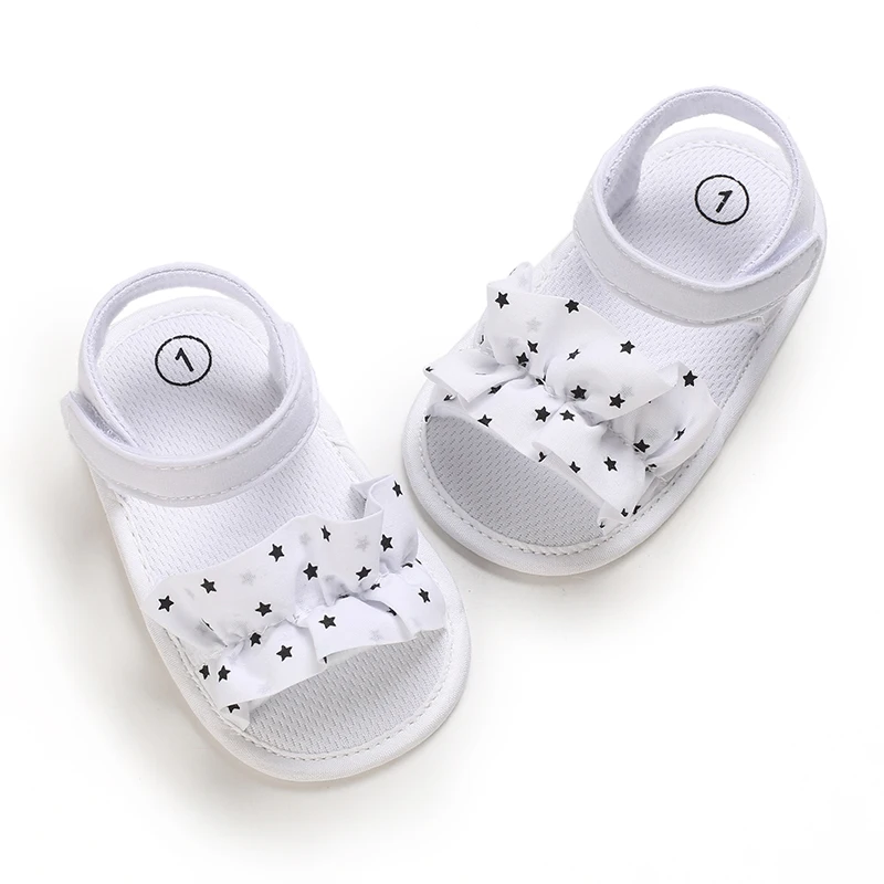 Baby Shoes Baby's First Pair of Toddler Shoes Baby Breathable Non-slip Girls Fashion Princess Style 0-18Months