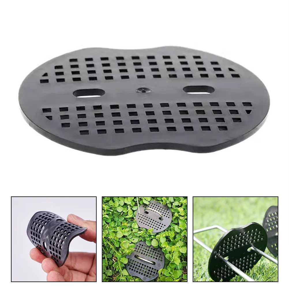 

100pcs Garden Staples Gasket Gardening Gasket Landscape Staples Pad for Weed Barrier